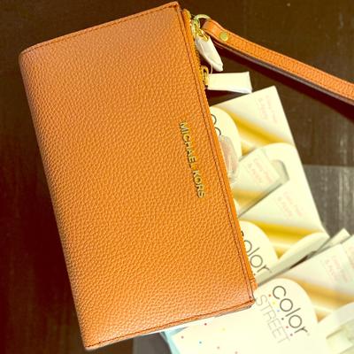 Michael Kors Bags | Michael Kors Phone Wallet | Color: Cream | Size: Os