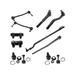 2000-2004 Ford F350 Super Duty Front Ball Joint Sway Bar Link Tie Rod End Kit - TRQ