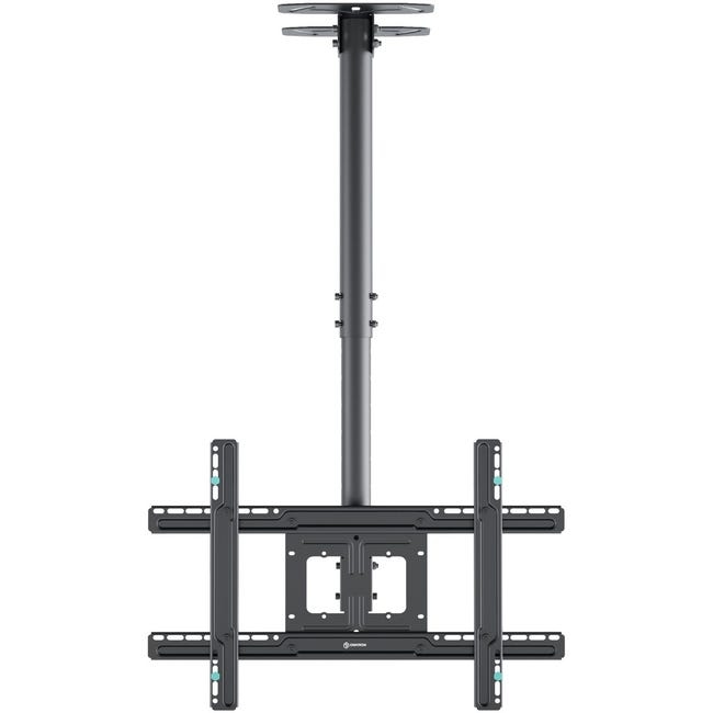 ONKRON TV Deckenhalterung 32"-80", 68 kg max, VESA 600x400, höhenverstellbar, schwenkbar, neigbar, N2L-B Schwarz Image