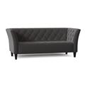 Mercer41 Carruth 76" Flared Arm Condo Sofa | 31 H x 76 W x 35 D in | Wayfair 4B3C278929904D8AACE8E566910E8BAA