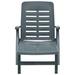 Winston Porter Deckchair Patio Lounge Chair Outdoor Folding Sunlounger Sunbed Plastic Plastic in Green | 37.8 H x 28.35 W x 74.41 D in | Wayfair