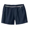 HOM Palmen-Badeshorts, 44/46 - Navy, Herren, aus Polyamid