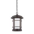 Designers Fountain Barrister 14 Inch Tall LED Outdoor Hanging Lantern - LED22434-BNB