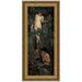 Vault W Artwork 'A Hamadryad, 1893' by John William Waterhouse Picture Frame Print on Canvas in Green | 29.25 H x 16.25 W x 2 D in | Wayfair P02712