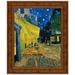 Vault W Artwork Cafe Terrace on the Place du Forum, 1888 by Vincent van Gogh - Picture Frame Print on Canvas Canvas, in Blue/Brown/Yellow | Wayfair