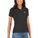 Women's Antigua Black LA Clippers Legacy Pique Polo