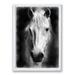 East Urban Home Farmhouse Horse I - Painting Print on Canvas Canvas, Wood in Black/White | 20 H x 12 W x 1 D in | Wayfair