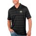 Men's Antigua Black Boston Celtics Compass Polo