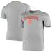 Men's Nike Heathered Charcoal Clemson Tigers Big & Tall Legend Arch Over Logo Performance T-Shirt