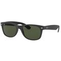 Ray-Ban RB2132 New Wayfarer Sunglasses Green Lenses 646231-52