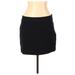 Express Casual Mini Skirt Mini: Black Solid Bottoms - Women's Size 10