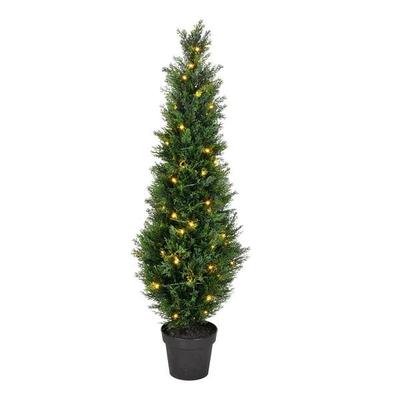 Vickerman 658062 - 4' Cedar Tree UV 70WW LED (TP170648LED) Cedar Home Office Tree