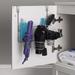 Prep & Savour Djene Cabinet Hair Care & Styling Tool Bath Accessory Storage Organizer Metal | 12 H x 9.62 W x 6.25 D in | Wayfair
