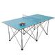 Ping-Pong Pop up Foldable Indoor Table Tennis Table w/ Paddles & Balls (19mm Thick) Legs in Blue/Brown/Gray | 30 H x 36 W x 72 D in | Wayfair