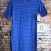 Lularoe Dresses | Brand New Lularoe Julia Dress | Color: Blue | Size: Xs