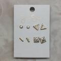Jessica Simpson Jewelry | Jessica Simpson Earring Set | Color: Gold | Size: Os