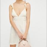 Free People Dresses | Free People Josie Mini Dress | Color: Cream | Size: M