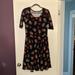 Lularoe Dresses | Lularoe Nicole Dress | Color: Black | Size: Xl