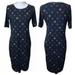 Lularoe Dresses | Lularoe Multicolored Star Print Short Sleeve Dress | Color: Black | Size: M