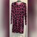 Michael Kors Dresses | Michael Kors Sweater Dress | Color: Black/Pink | Size: S
