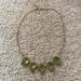 J. Crew Jewelry | J. Crew Light Green Teardrop Necklace | Color: Gold/Green | Size: Os