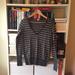 J. Crew Sweaters | J. Crew Gray Striped V-Neck Sweater | Color: Gray/White | Size: M