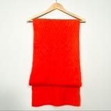J. Crew Accessories | J. Crew Nwot Chenille Cable Knit 90” Wrap Scarf | Color: Red | Size: Os