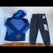 Nike Matching Sets | Nike Boys Sweatpants & Sweatshirt Outfit Size 4 | Color: Blue/Gray | Size: 4b