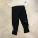 Adidas Pants & Jumpsuits | Nwt Adidas Black Own The Run 3/4 Tight Leggings | Color: Black/Gray | Size: S