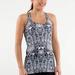 Lululemon Athletica Tops | Lululemon Cool Racerback Tank | Color: Black/White | Size: 4