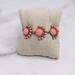 J. Crew Jewelry | J. Crew Coral & Antiqued Brass Bracelet | Color: Orange | Size: Os