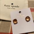 Kate Spade Jewelry | Kate Spade Champaign Stud Earrings Nwt | Color: Gold | Size: Os