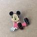 Disney Jewelry | Disney Authentic Official Mickey Mouse Trading Pin | Color: Black/Pink | Size: 1.5” X 1.5”