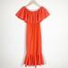 Lularoe Dresses | Lularoe Cici Off Shoulder Mermaid Dress | Color: Red | Size: Xs
