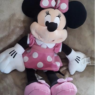 Disney Toys | Minnie Mouse Large Nwt | Color: Black/Pink | Size: 18"
