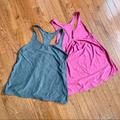 Under Armour Tops | 2 Under Armour Tank Tops | Color: Gray/Pink | Size: L
