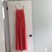 J. Crew Dresses | Jcrew Coral Maxi Dress. | Color: Orange/Red | Size: 6