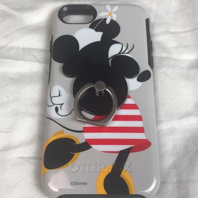 Disney Other | I Phone Se Minnie Otterbox Cover | Color: Cream/Red | Size: Os