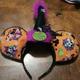 Disney Accessories | Halloween Witch Minnie Mouse Ears Headband | Color: Orange/Purple | Size: Os