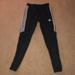 Adidas Pants & Jumpsuits | Classic Black Adidas Joggers | Color: Black/White | Size: Xs