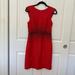 J. Crew Dresses | J.Crew Casual Optic Dot Red And Black Sheath Dress | Color: Black/Red | Size: 2