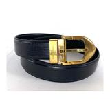 Louis Vuitton Accessories | Louis Vuitton Black Epi Ceinture Belt 6la529 | Color: Black | Size: 42"L X 1"W X 1"H