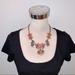 J. Crew Jewelry | J.Crew Orange & Gray Adjustable Statement Necklace | Color: Gray/Orange | Size: Os