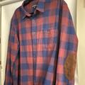 J. Crew Shirts | Jcrew Xl Plaid With Elbow Pads | Color: Blue/Red | Size: Xl