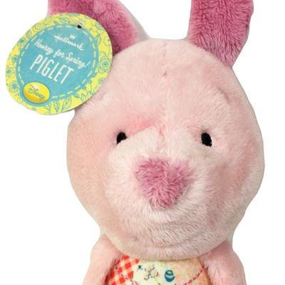 Disney Toys | Disney Pink Piglet Plush Hallmark 8in. | Color: Pink/Purple | Size: 8 Inches