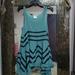 Free People Dresses | Free People Trapeze Slip Dress | Color: Blue/Green | Size: Xs