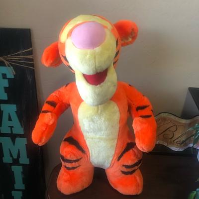 Disney Toys | Disney Winnie The Pooh Tigger 22” Plush Animal | Color: Orange/Yellow | Size: 22”