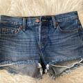 Levi's Shorts | Levis Cut Off Shorts | Color: Blue | Size: 25