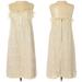 Anthropologie Dresses | Left Of Center Cream Silk Lace Dress | Color: Cream/White | Size: M