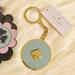 Kate Spade Accessories | Kate Spade Seaside/Gold Enamel Spade Key Fobs | Color: Blue/Green | Size: Os